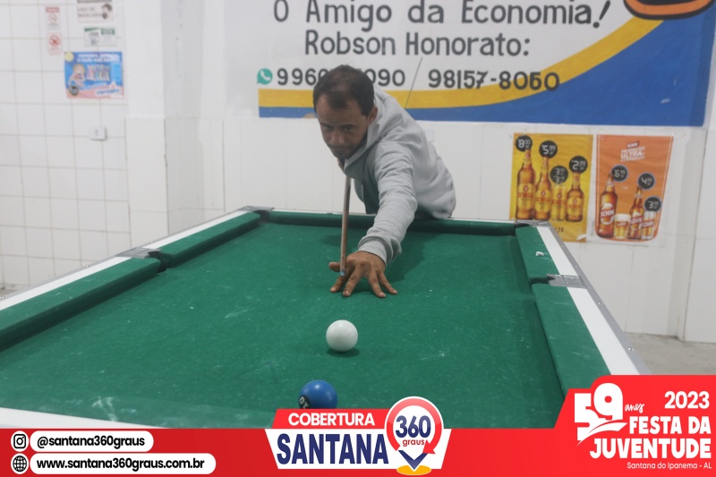 Torneio de Sinuca em Santana do Ipanema 2023 – Santana 360 graus