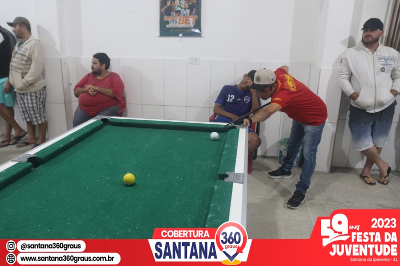 Torneio de Sinuca em Santana do Ipanema 2023 – Santana 360 graus