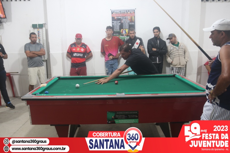 Torneio de Sinuca em Santana do Ipanema 2023 – Santana 360 graus