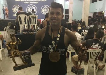 Santanense é campeão em Campeonato Alagoano de Fisiculturismo