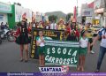 Desfile cívico da Escola Carrossel em Santana do Ipanema