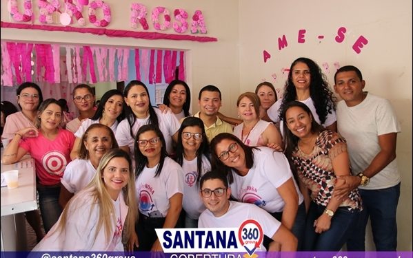 PSF Baraúna comemora ações do Outubro Rosa