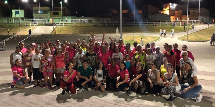 Encontro do Runners do sertão com a melhor idade do CRAS