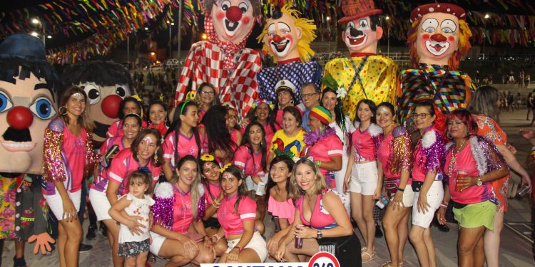 Bloco da integração 2020 em Santana do Ipanema