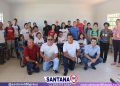 Presidente da Associação Comercial palestra para jovens da Escola Senhora Santana.