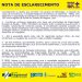 Nota de esclarecimento do Hospital Regional de Santana do Ipanema – HRSI
