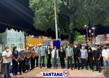 Reinauguração das Praças Senador Éneas Araújo e Manoel Rodrigues da Rocha