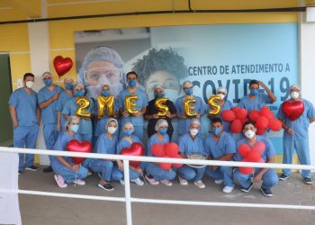 CENTRO DE ATENDIMENTO A COVID-19 DO HOSPITAL REGIONAL DE SANTANA COMPLETA 02 MESES DE FUNCIONAMENTO