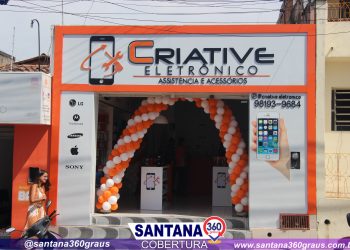 Inauguração da Criative Eletrônico em Santana do Ipanema-AL