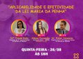 LIVE APLICABILIDADE E EFETIVIDADE DA LEI MARIA DA PENHA DO HRCRM