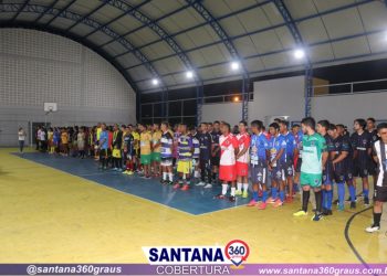 Abertura do Campeonato de Futebol de Salão em Santana do Ipanema