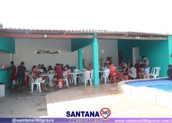 Confraternização do setor de transporte da Sec. Mun. de Saúde de Santana do Ipanema