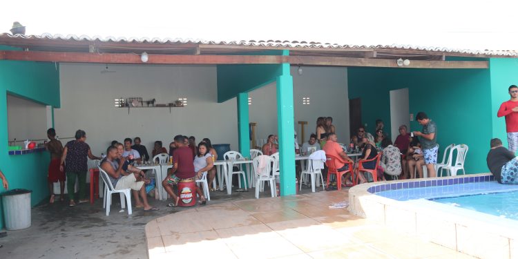 Confraternização do setor de transporte da Sec. Mun. de Saúde de Santana do Ipanema