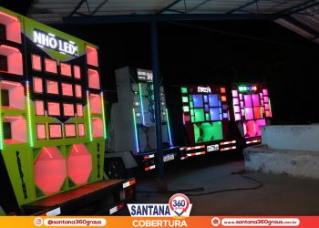 Paredão da Emancipação em Santana do Ipanema