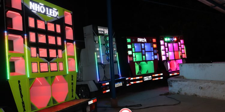 Paredão da Emancipação em Santana do Ipanema