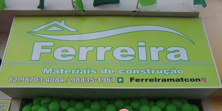 Inauguração da Ferreira Materiais de Construção em Santana do Ipanema-AL