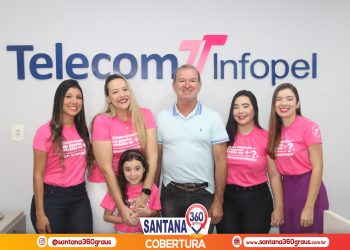 Inauguração da Telecom Infopel em Santana do Ipanema.
