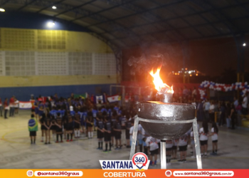 Abertura dos Jogos Internos do Colégio Divino Mestre em Santana do Ipanema