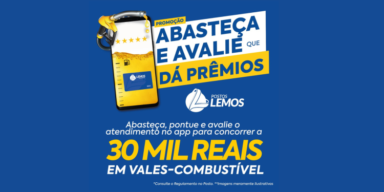 Postos Lemos lançam MEGA PROMOÇÃO