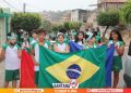 Desfile cívico de 7 de setembro da Escola Carrossel em Santana do Ipanema-AL