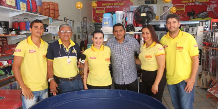 Sétimo sorteio de 100 anos da casa O Ferrageiro em Santana do Ipanema