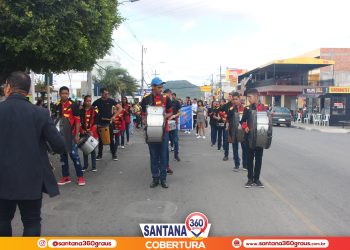 Abertura dos Jogos Internos da Escola Estadual Ormindo Barros em Santana do Ipanema