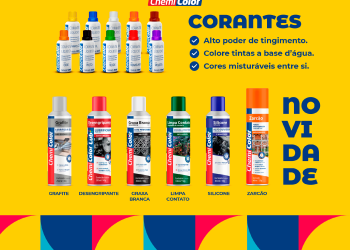 Maior fabricante de produtos em aerossol do Brasil lança seis itens para ramo de material de construção