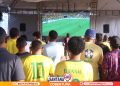 Copa na praça em Santana do Ipanema