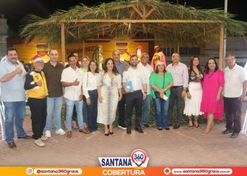 Abertura do Natal encantado 2022 em Santana do Ipanema