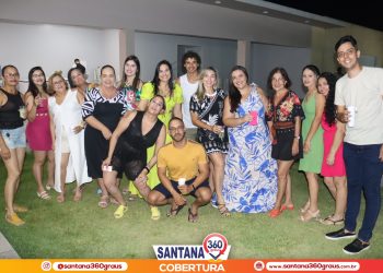 Confraternização da sede da Sec. Municipal de Saúde