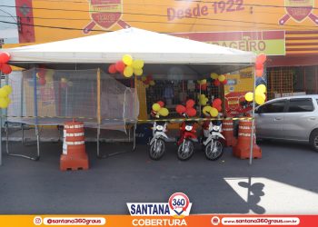 Sorteio de aniversário de 100 anos da Casa o Ferrageiro em Santana do Ipanema