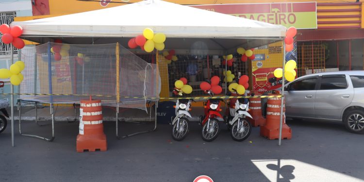 Sorteio de aniversário de 100 anos da Casa o Ferrageiro em Santana do Ipanema