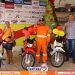 Entrega das 3 motos pop 0 km do sorteio do aniversário de 100 anos da casa O Ferrageiro em Santana do Ipanema