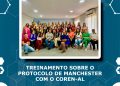 TREINAMENTO SOBRE O PROTOCOLO DE MANCHESTER COM O COREN-AL