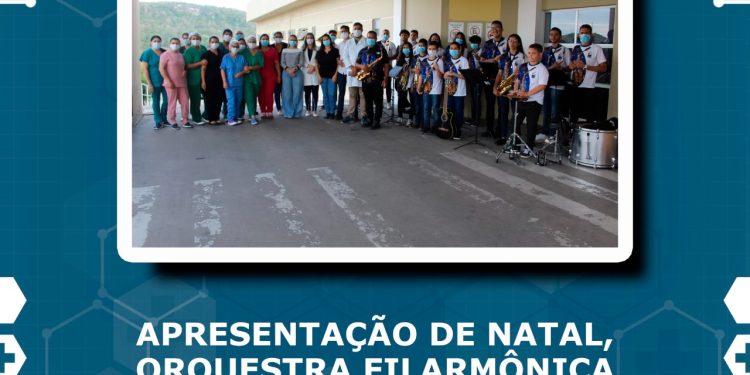 Apresentação de Natal da Orquestra Filarmônica Dr Isnaldo Bulhões Barros no HRCRM