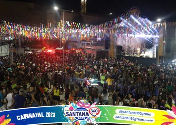 Segunda noite de Carnaval 2023 em Santana do Ipanema-AL