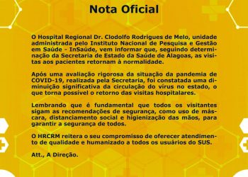 Nota Oficial – HRCRM