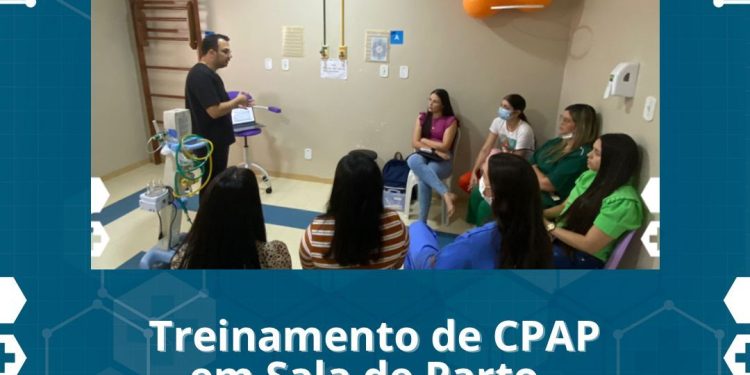 Treinamento sobre o uso de CPAP em Sala de Parto No HRCRM