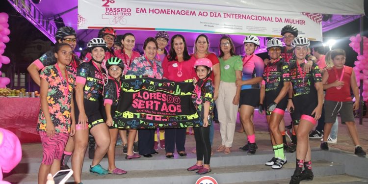 2° Passeio Ciclístico em homenagem ao Dia Internacional da Mulher.