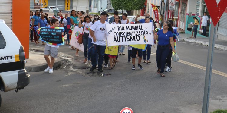 Passeata do Autismo em Santana do Ipanema