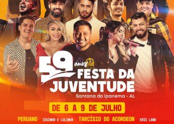 Christiane Bulhões divulga programação da 59ª Festa da Juventude de Santana do Ipanema