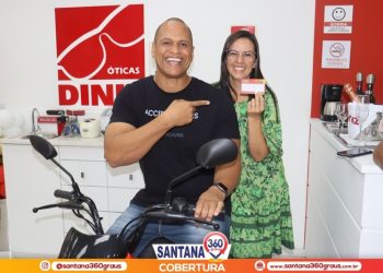Sorteio de Aniversário de 06 anos das Óticas Diniz em Santana do Ipanema