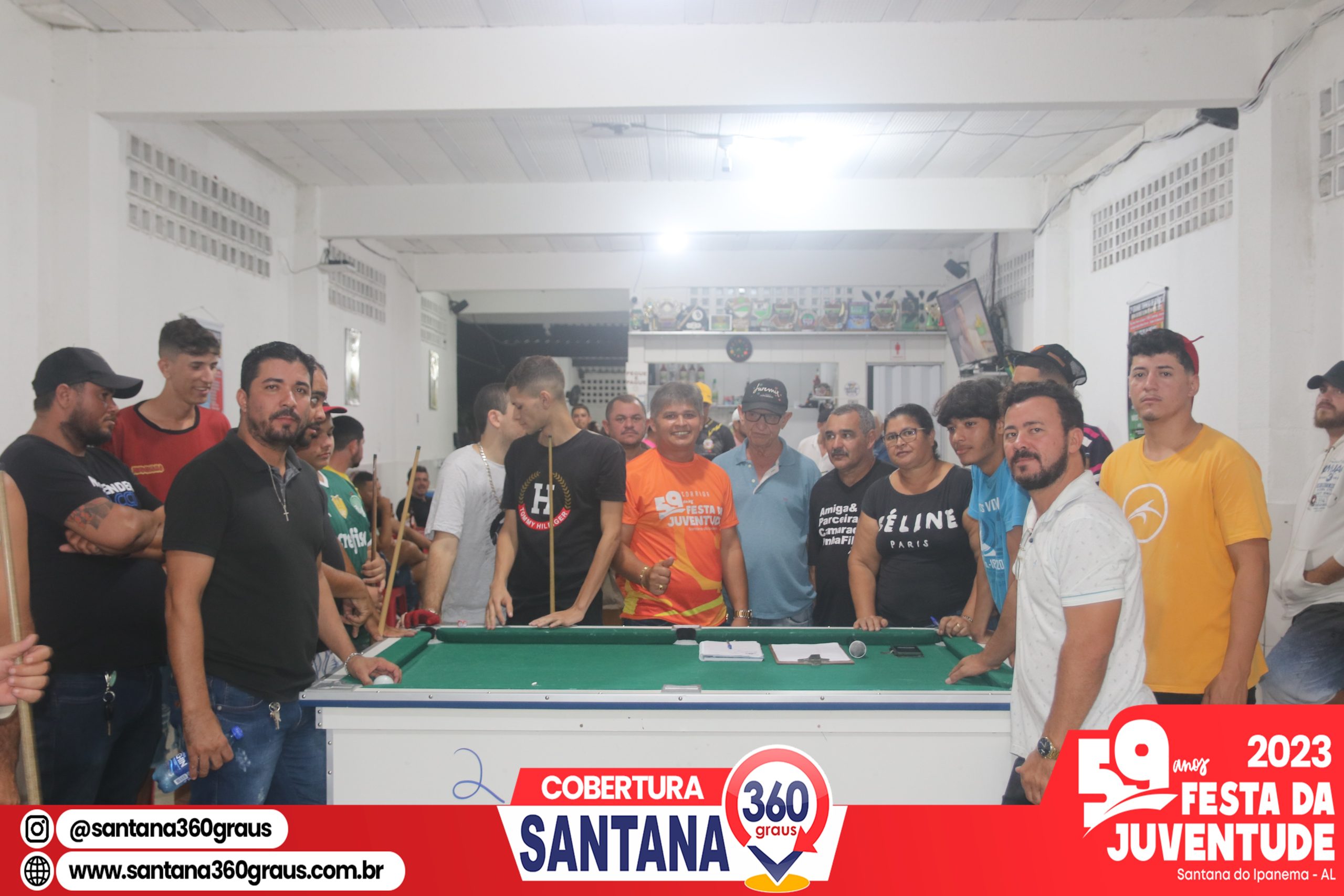 Torneio de Sinuca em Santana do Ipanema – Santana 360 graus