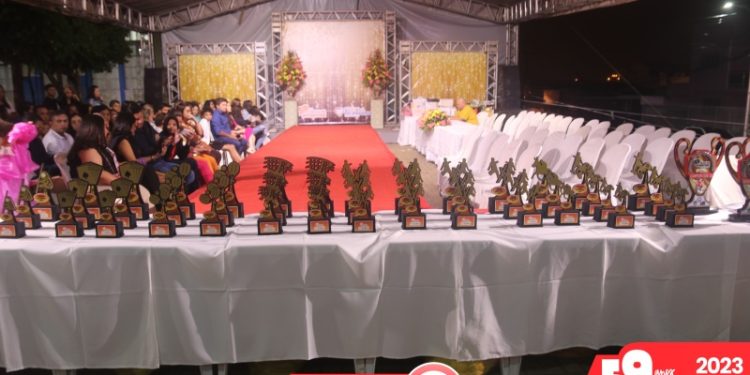 Entrega das premiações da Festa da Juventude 2023