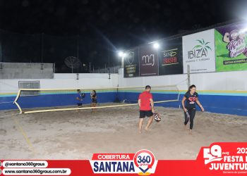 Final dos Jogos de Areia (futevôlei e beach tennis) em Santana do Ipanema