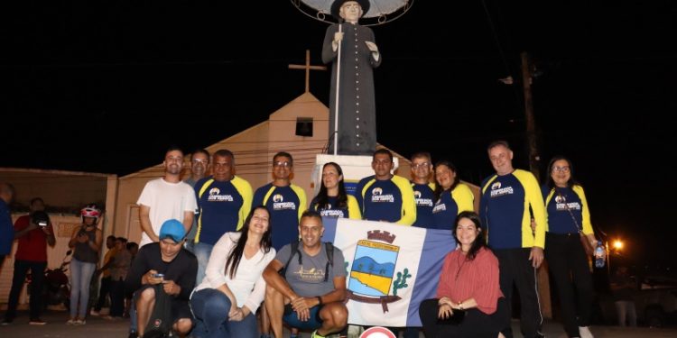 Santanenses saíram a pé em romaria até o Juazeiro do Norte – CE