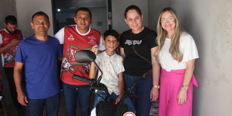 Associação Comercial de Santana do Ipanema realizou a entrega das Motos da Campanha Natal dos Sonhos 2023