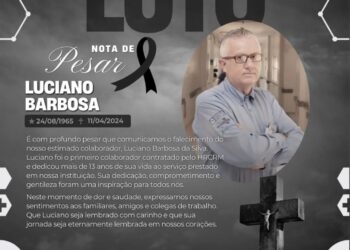 Nota de pesar do HRCRM