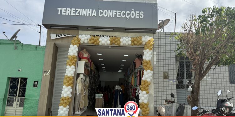 Inauguração da Terezinha Confecções em Santana do Ipanema