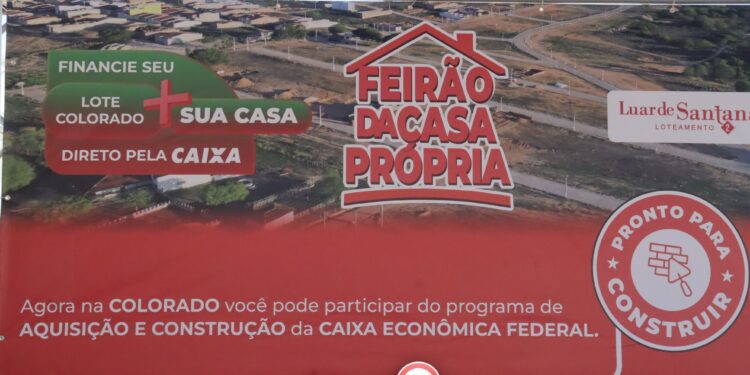 Feirão da Casa Própria em Santana do Ipanema!